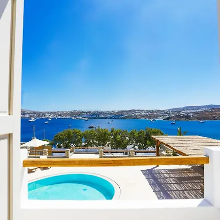 Extravagant Mykonos - 8 Bedrooms - Anisia - Stunning Sea Views - Kanalia Villa Glastros (Mykonos)