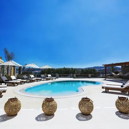 Extravagant Mykonos - 8 Bedrooms - Anisia - Stunning Sea Views - Kanalia Glastros (Mykonos)